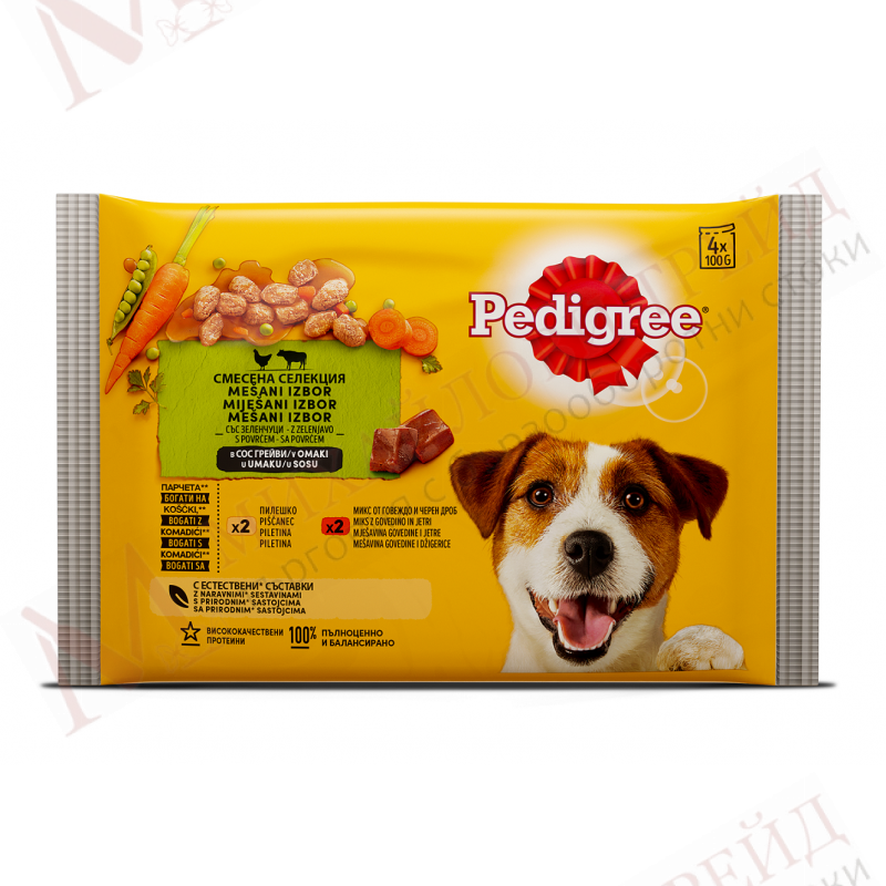 Педигри 4х100гр.